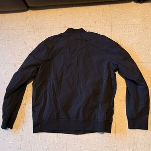 Banana Republic Men's Black Bomber Jacket